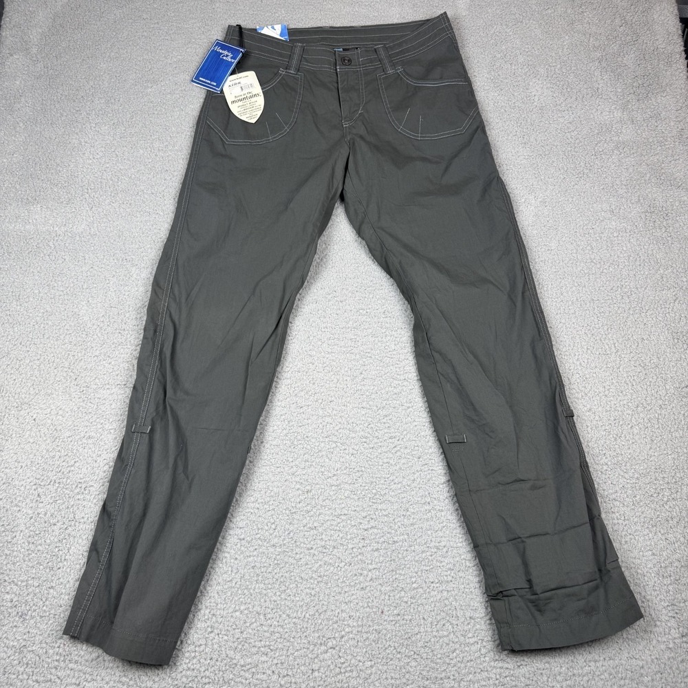Kuhl Kontra Womens Size 8 Carbon 32" Inseem Roll Up Capri Pants
